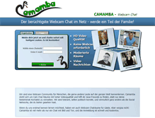 Tablet Screenshot of de.camamba.com