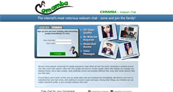 Desktop Screenshot of camamba.com